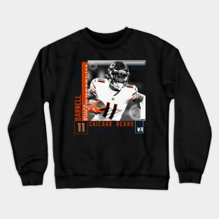 Darnell Mooney Paper Poster Crewneck Sweatshirt